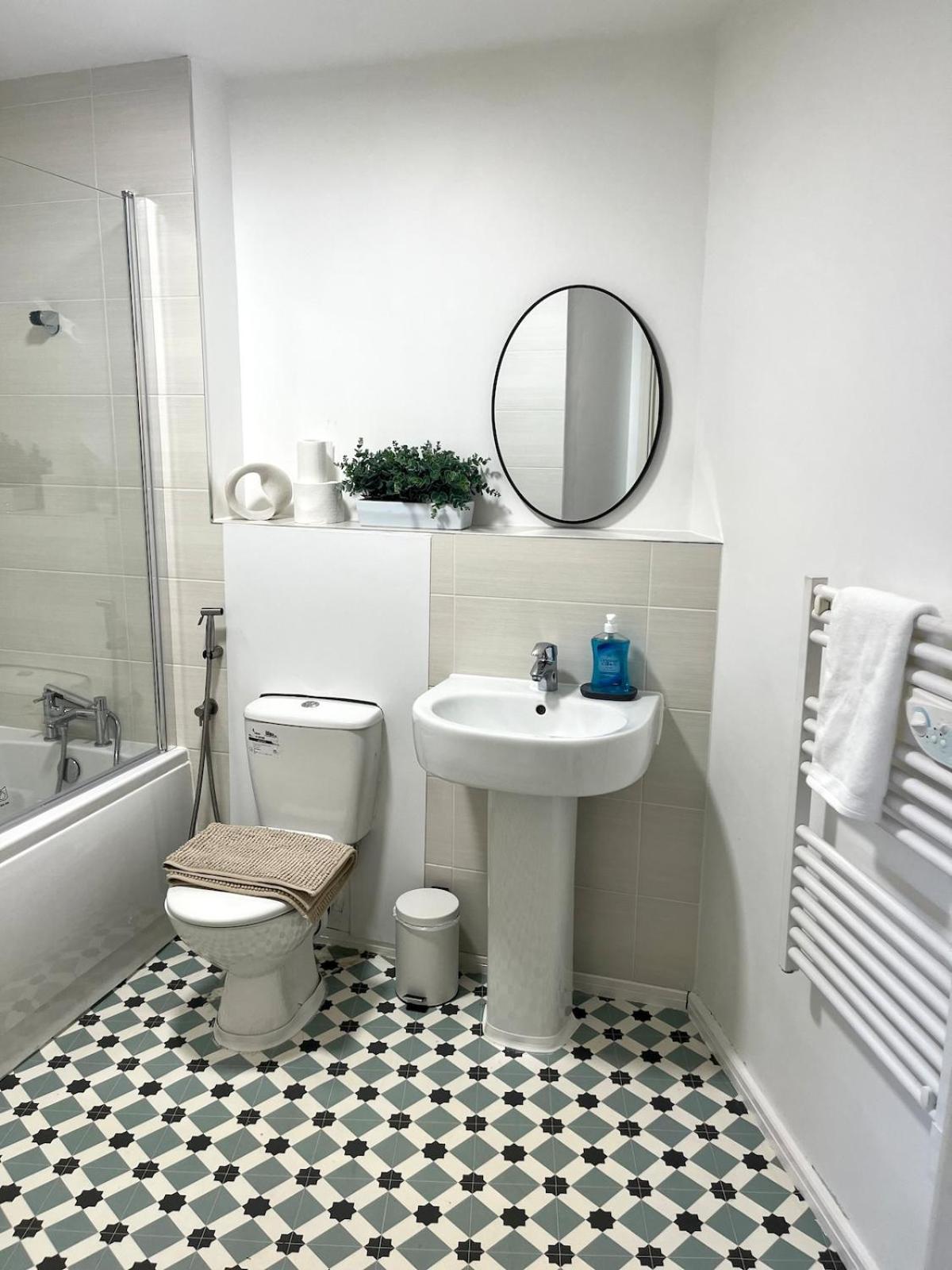 Apartment Chic 2-bed Flat - Coop Live & Ethiad Manchester